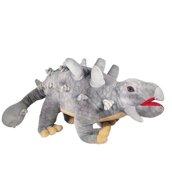 Fiesta 28" Euoplocephalus Plush Rare Stuffed Animal Dinosaur - Picture 1 of 14